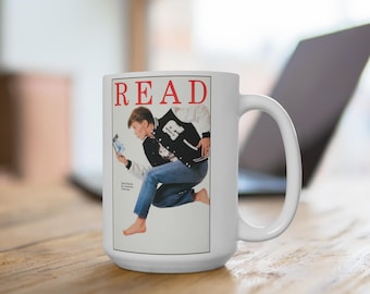 Tazza retrò con libro di David Bowie