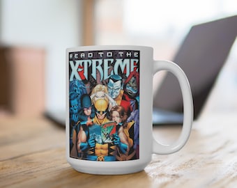 Tazza con poster retrò degli X-Men