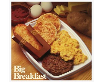 1980s McDonald's Breakfast Sign
