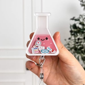 Badgehaspel voor labshaker: houder voor laboratoriumbadge