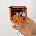 Heart Monitor Halloween Shaker Badge Reel: Playful EKG Nurse Badge Clip product logo