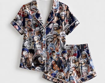 Northern Pirate Inspired Pajama Set | Anime Style Sleepwear