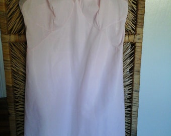 Pink Kayser Slip 1970’s Slip, Women's Size 36, Made in U.S.A.