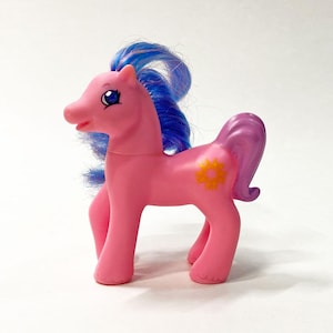 Vintage 1998 Hasbro Sun Sparkle Mini My Little Pony Figure 3-Inch