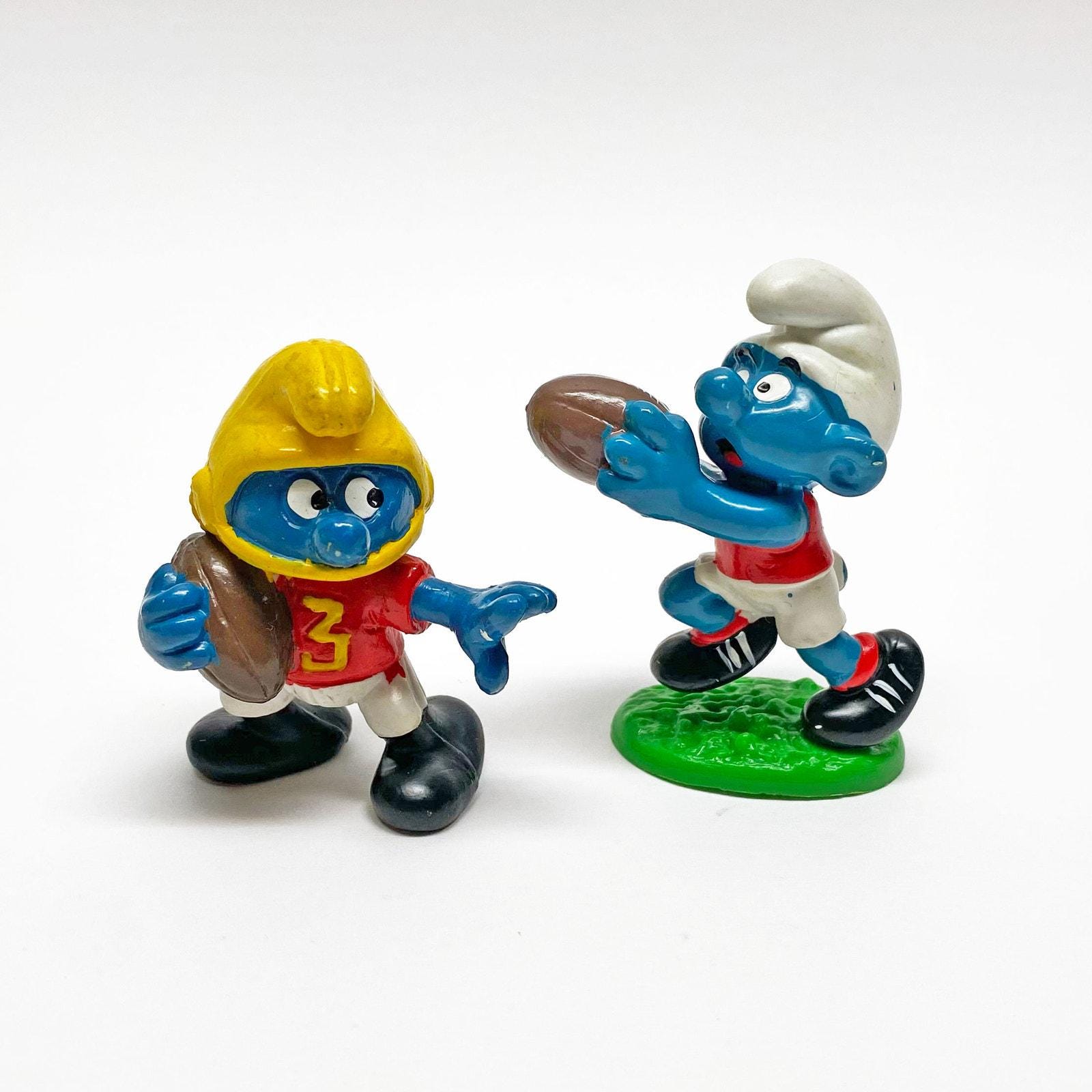 1980s smurf figurine - Etsy 日本