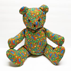 Paisley Teddy Bear - Etsy display picture 2