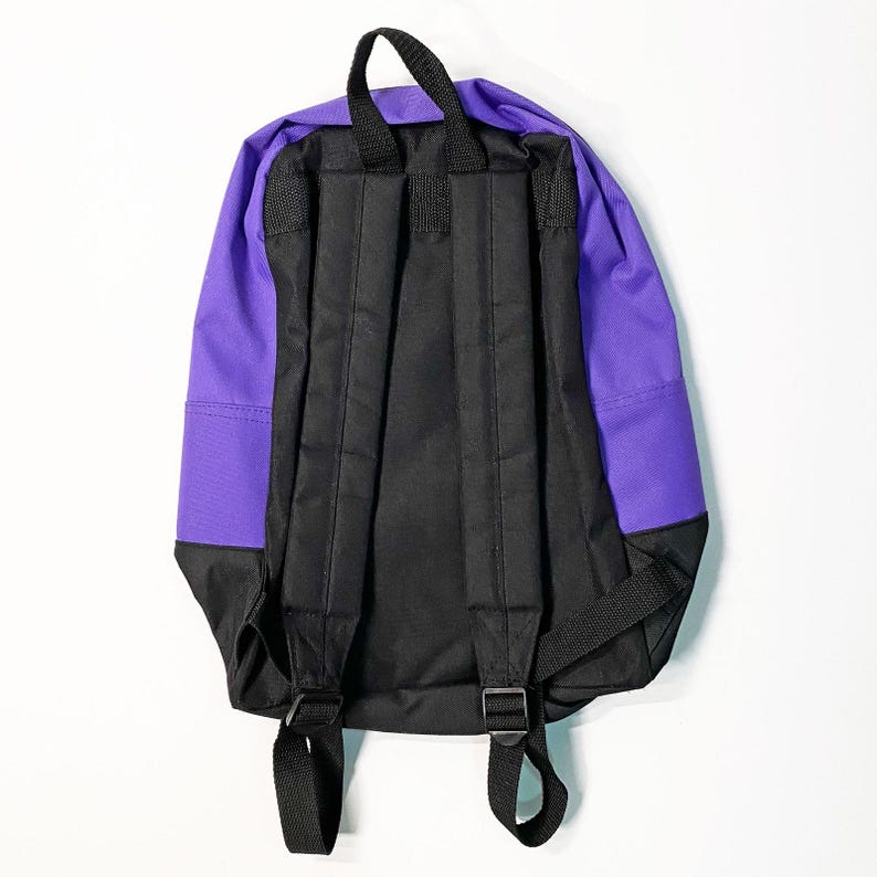 Mochila escolar transparente morada de Piolín de Looney Tunes, estilo vintage del año 2001 (Y2K), nueva con etiquetas. imagen 8