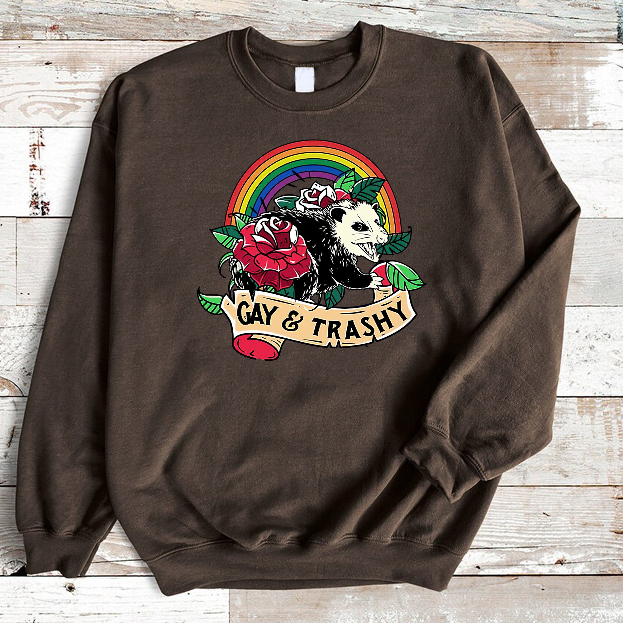 Gay and trashy shirt Clearance