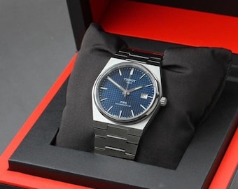 Reloj automático Tissot PRX Powermatic 80 con esfera azul T137.407.11.04 1.0