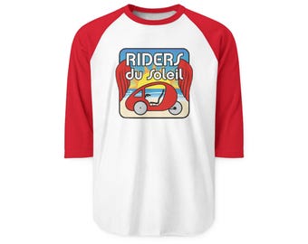 Riders du Soleil Raglan-skjorta