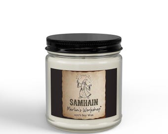 Merlin's Samhain Candle Soy Jar | 4oz & 9oz