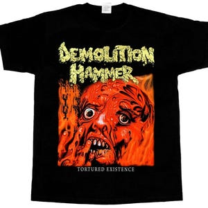 Demolition Hammer tortured existence short long sleeve new t-shirt 345XL