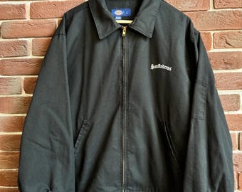 希少なヴィンテージ GTA サンアンドレアス ディッキーズ ジャケット ロックスターゲーミング L ブラック ハリントン