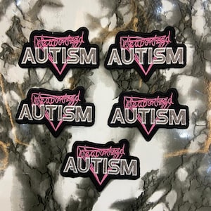Weaponized Autism Meme Funny Patch | Embroidery Patch