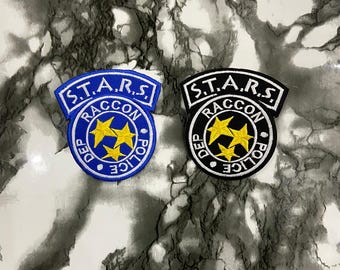 Resident Evil STARS Patch Embroidered - S.T.A.R.S. Raccoon City Police Department Badge