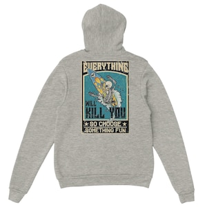 Vintage Surf Hoodie, Retro Surfing Sweatshirt, Beach Lover Gift, Oversized Surf Graphic Hoodie, Unisex Coastal Style Pullover