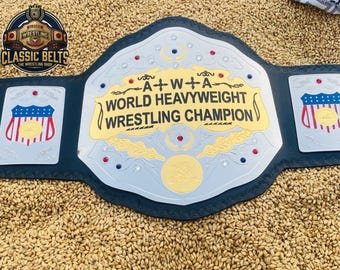 Neuer AWA World Heavyweight Wrestling Cup Gürtel - Erwachsene Größe