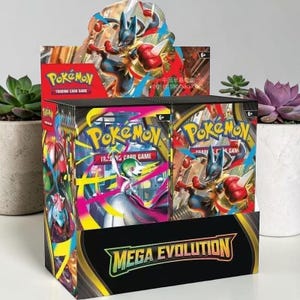 pokmon tcg mega evolution enhanced booster display box Pack - Harness the strong aura of Mega Lucario ex Pokmon TCG: Mga-volution Booster Display