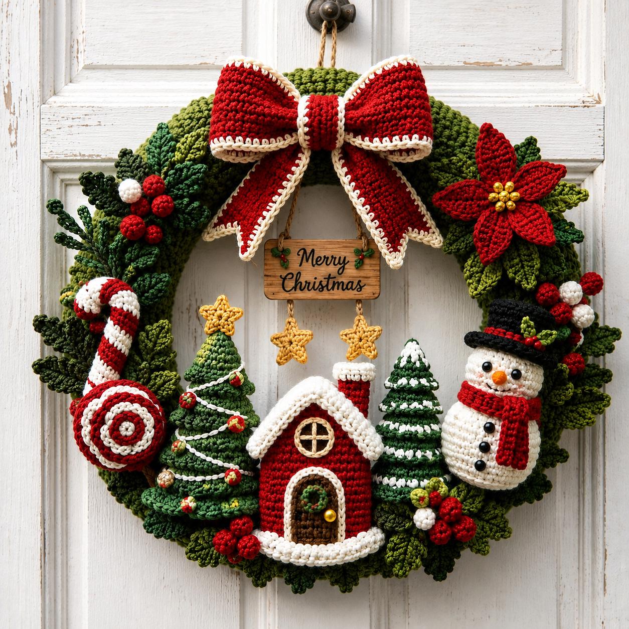 Small Christmas Wreath - Etsy