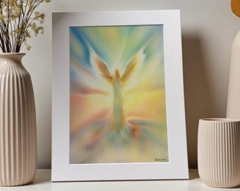 Angel art print by Dave Smith
