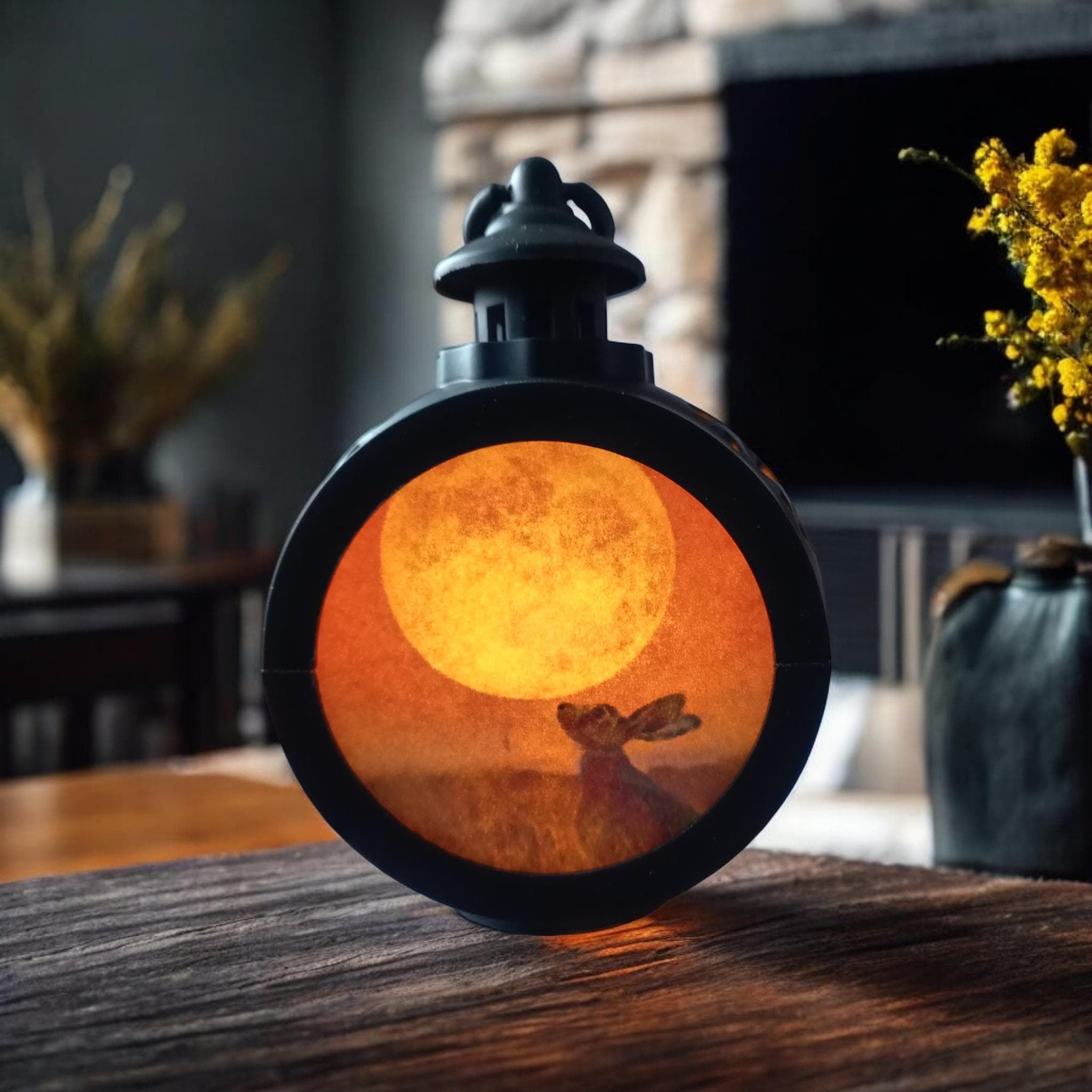 Vintage moon lamp - Etsy.de