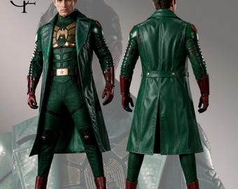 Soldier Boy Costume | Green Bodysuit & Trench Coat, The Boys