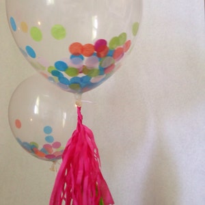 Carta trasparente Confetti Balloon-Tissue - QUALSIASI COLORE si sceglie