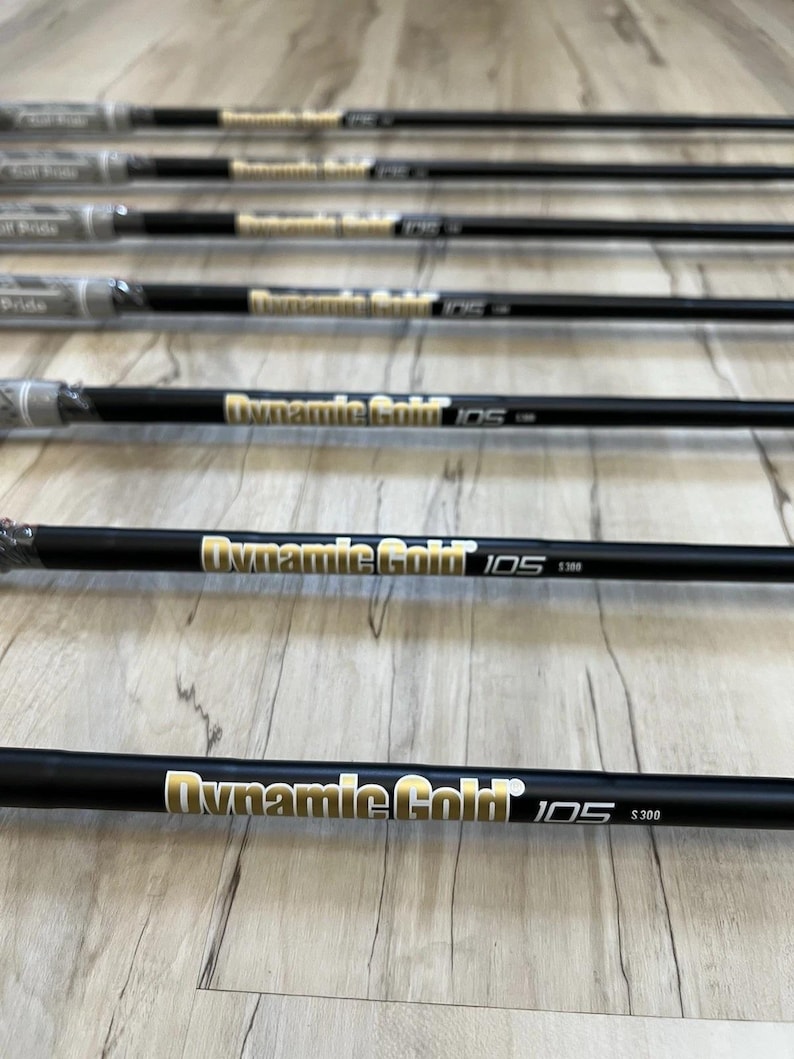 TaylorMade P790 Black Forged Irons – Dynamic Gold S300 Shaft Set image 4