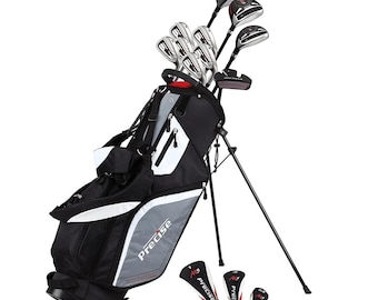 SkyMax Precise M5 Men's Complete Golf Set with Stand Bag – Forgiving Clubs, Distance Driver