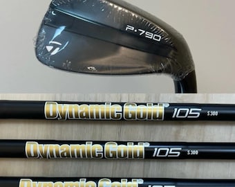 TaylorMade P790 Black Forged Irons – Dynamic Gold S300 Shaft Set