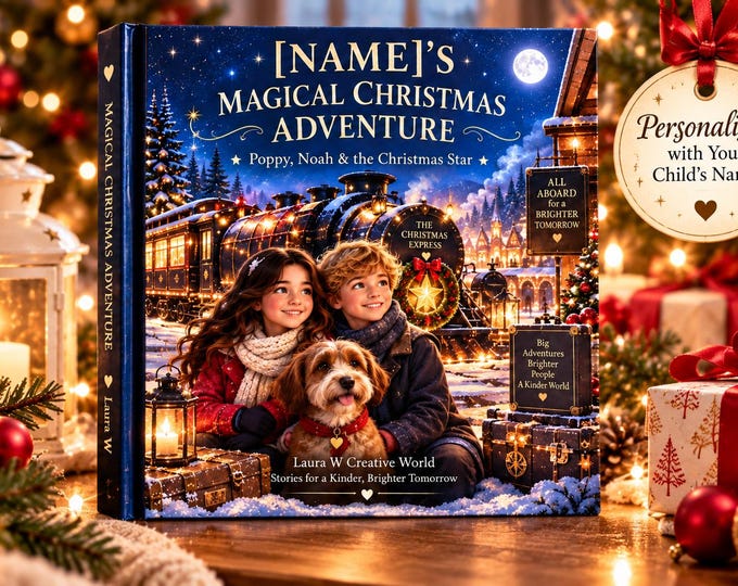 Personalised Christmas Storybook | Magical Santa Adventure for Children