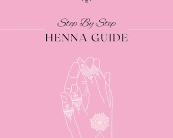 Anfänger Henna eBook | Schritt-für-Schritt-Mehndi-Anleitung (Digitaler Download)