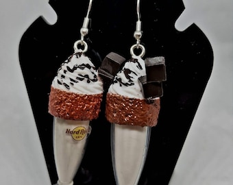 Pendientes New Rock de plata 925 hechos a mano