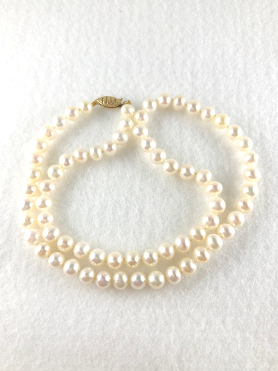 Pearls 5 Mm 10k Gold Clasp - Etsy