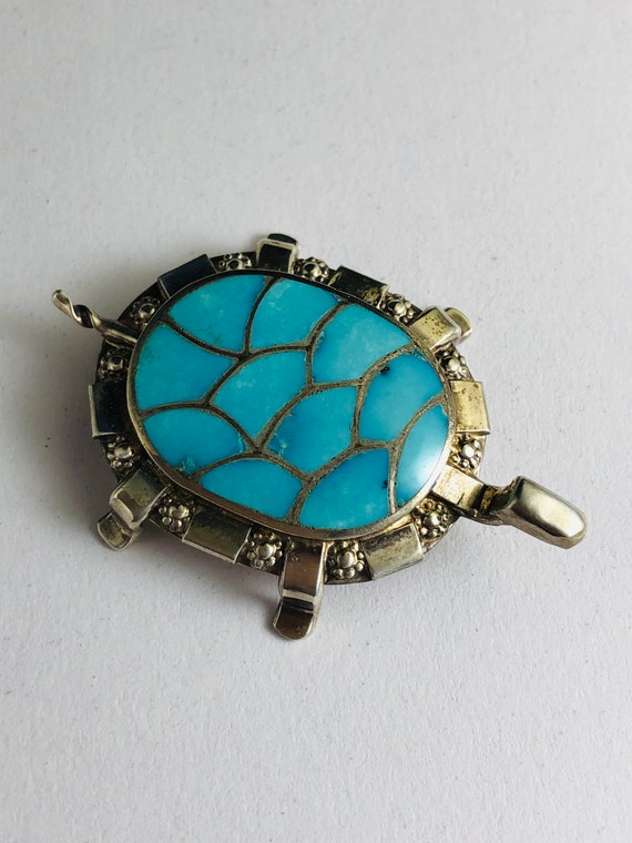 Carmichael Intricate Vintage Native American Zuni Turquoise Sterling Silver Bracelet Carmichael Intricate Vintage Native American Zuni Turquoise Sterling Silver Bracelet