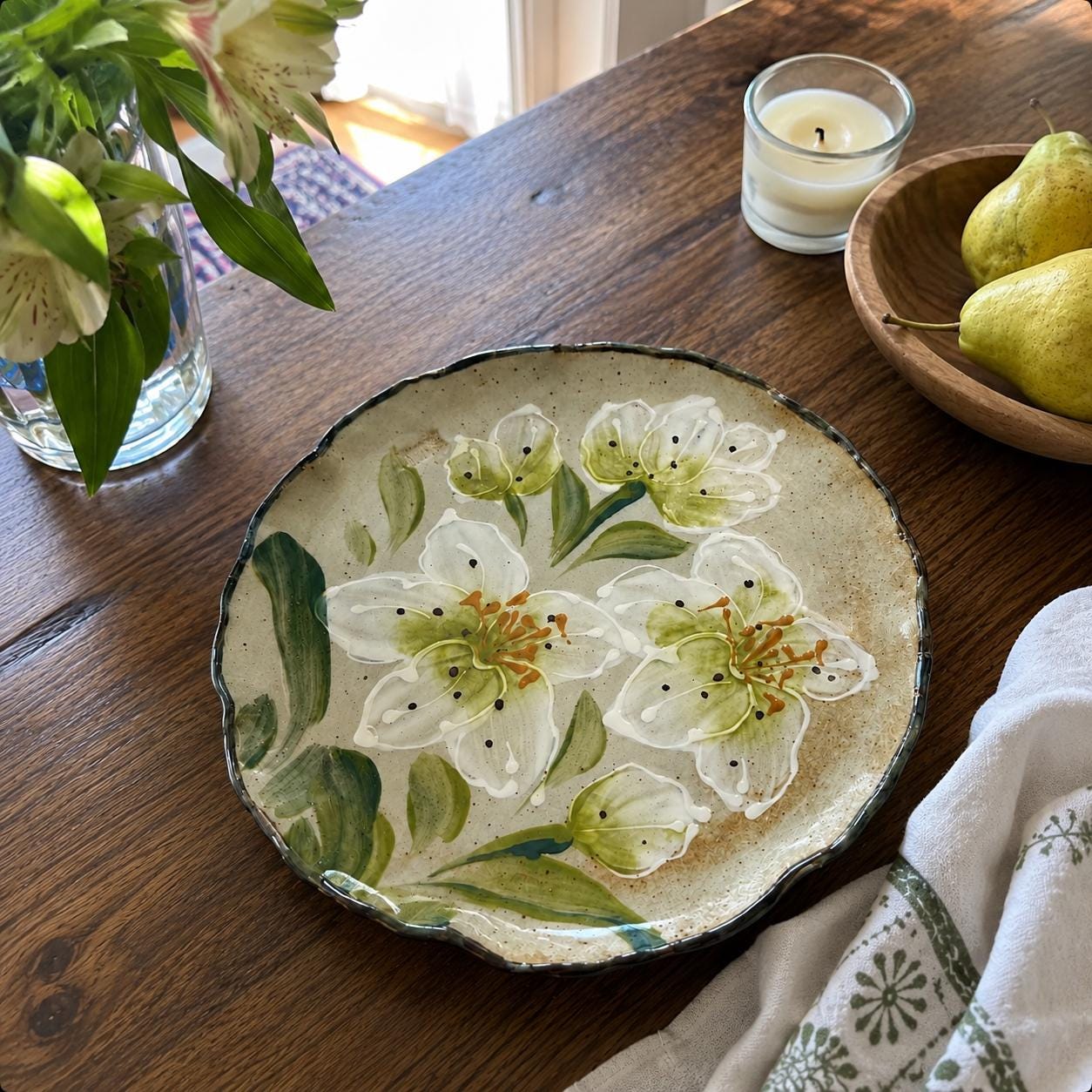 Lily Ceramic Tableware - Etsy