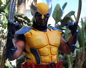 Disfraz de Wolverine para adulto, traje de cosplay, armadura de Logan de X-Men, disfraz de superhéroe para Comic Con.