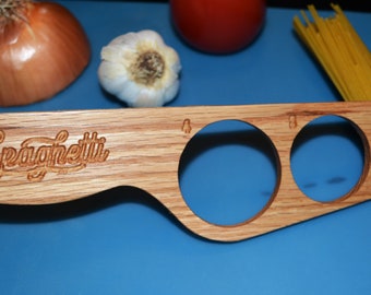 Spaghetti Measuring Tool, Solid Oak,  Kitchen Helper, Made in the USA with FREE US Shipping