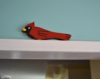 Mother's Day Gift, Cardinal, Wall Decor, Bird Decor, Garden Stakes, Commemoration - Free US Shipping!