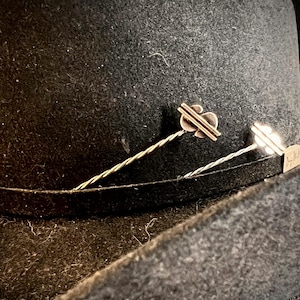 CASH Sign Cowboy Toothpick - Sterling Silver