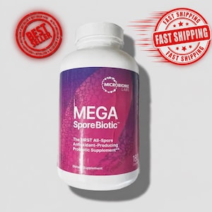 MegaSporeBiotic 180 Count Probiotic Capsules