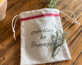 Handmade herb pouch