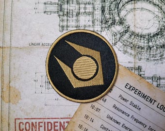 Parche de Half-Life Combine, parche bordado para videojuegos, insignia Combine, parche táctico de moral, accesorio para cosplay, regalo para gamers