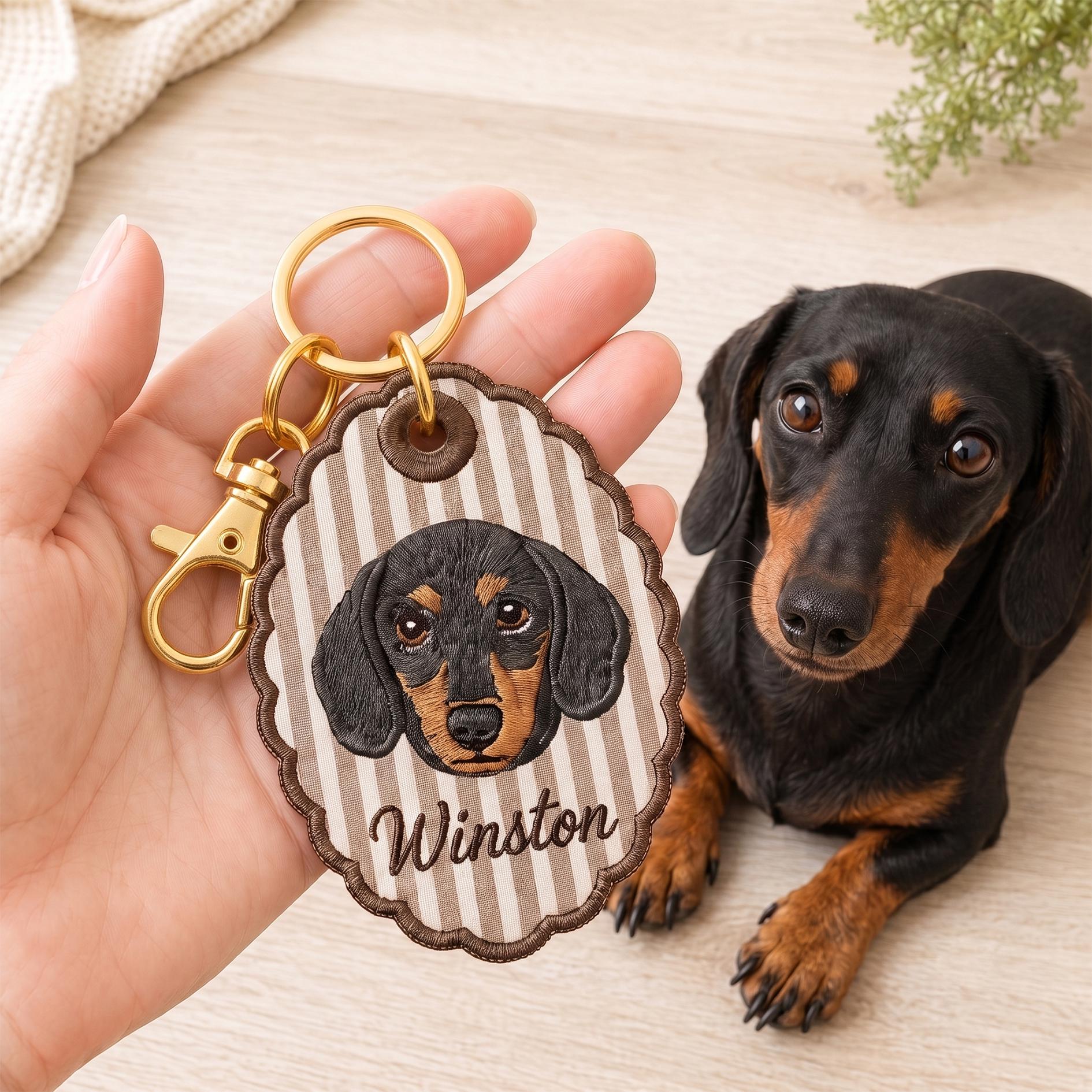 Louis vuitton keychain dog - Etsy 日本