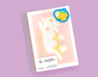Pack Les Acolytes - 4 cartes risographie