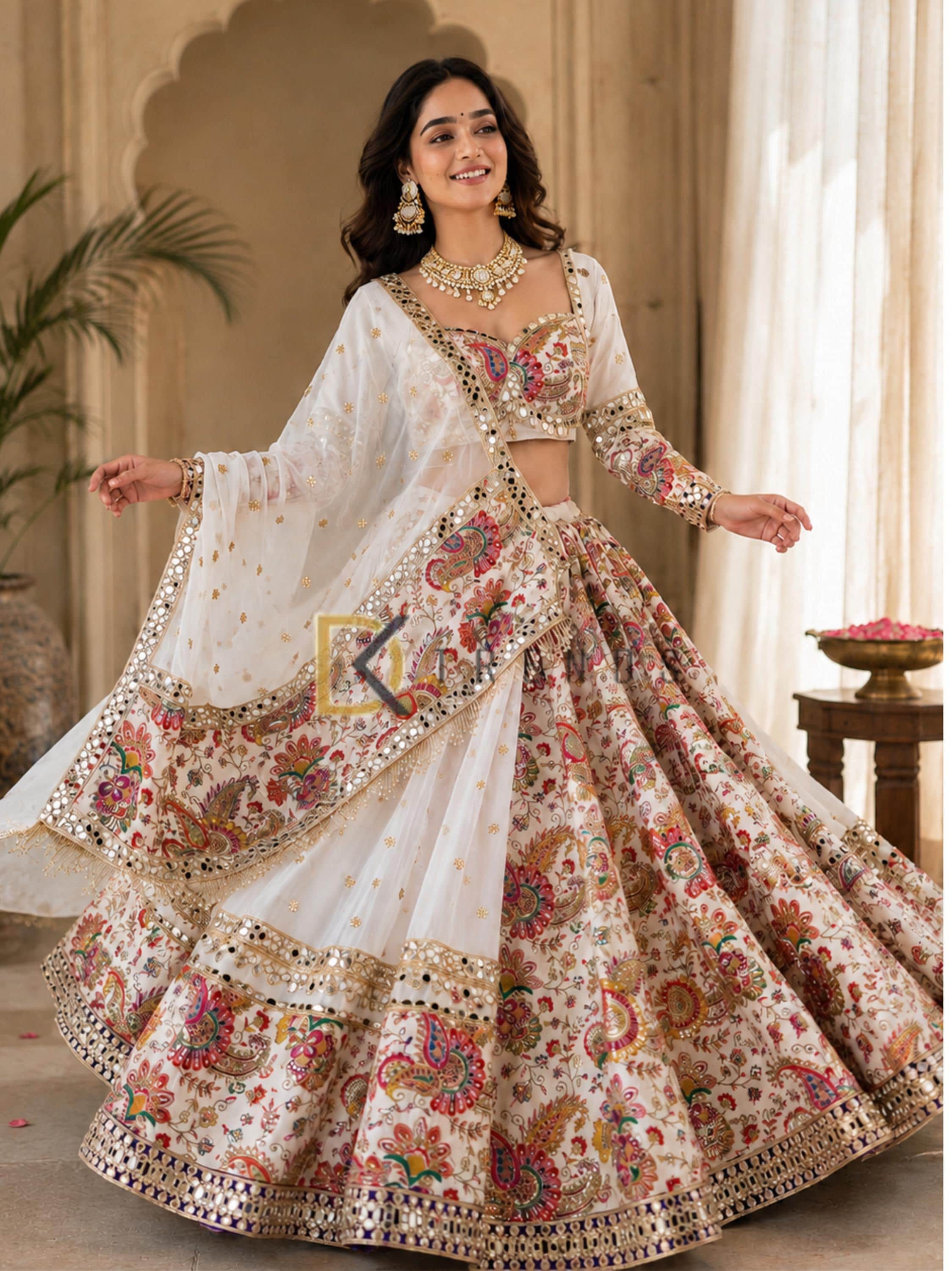 garba dress for ladies Outfit Navratri lehenga
