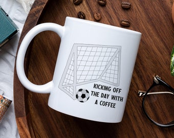 Football Personalised Novelty Mug - Ceramic Footy Pun Mug - Gift for Football Fan