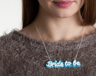 Bride to Be Necklace - Hen Night Party Jewellery