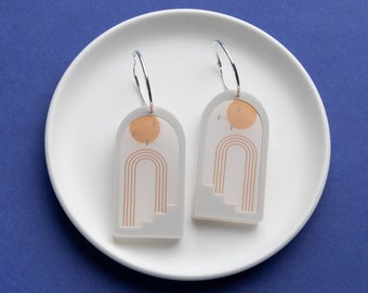 Set 3 Paia Orecchini A Cerchio In Argento 925 Con Zirconi, 8-10-12mm, Ipoallergenici, Per Donne E Ragazze