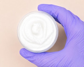 White Whisper Whipped Exfoliating Sugar Body Scrub | Whipped Polish | Moisturising Skin Scrub | Vegan Spa Gift | Emulsified Scrub